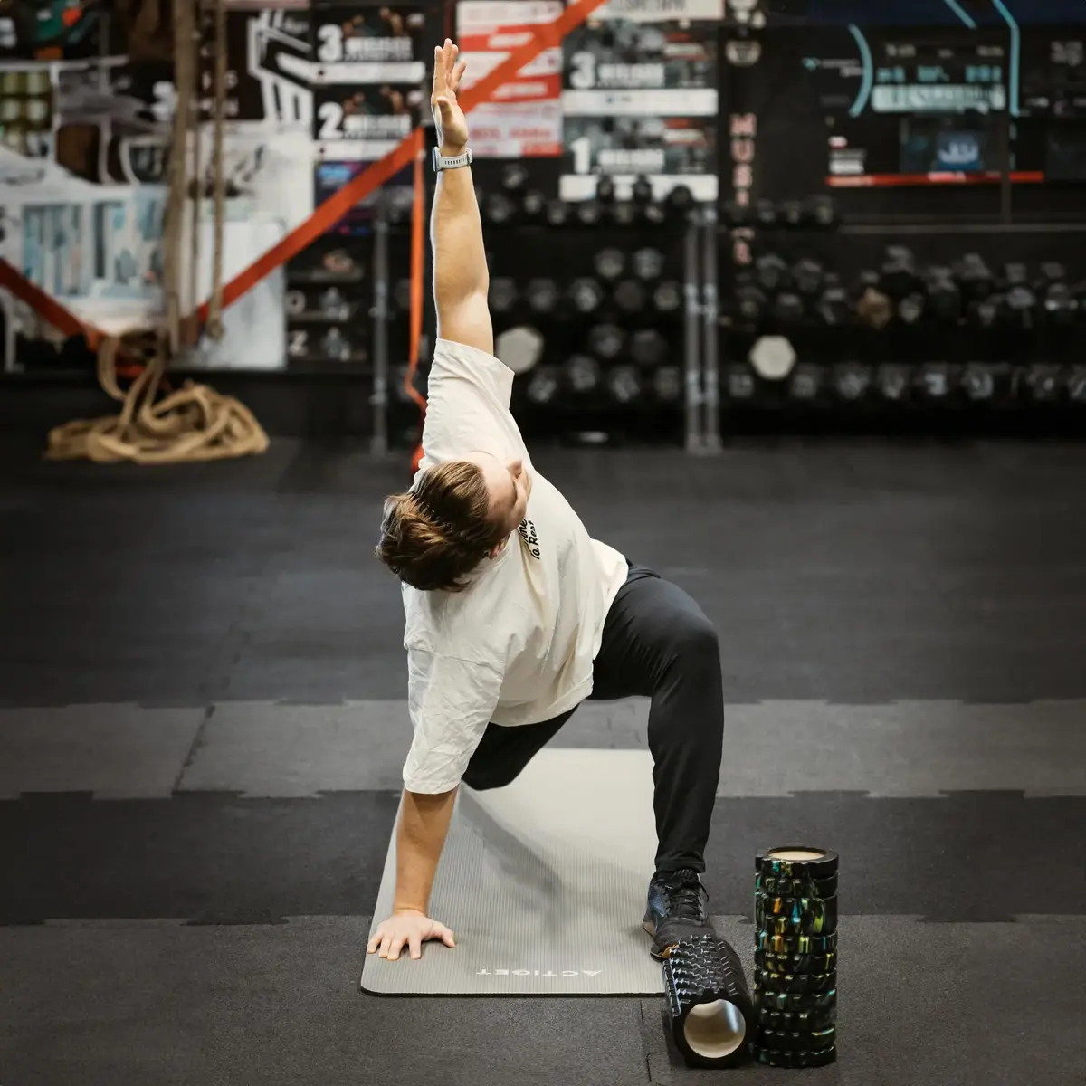 Springos ACT0019 exercise mat — NBR 183×61×1 cm Photo 6