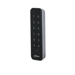 Piekļu kontroles lasītājs DAHUA ASR2201A-D, melns — 12 V DC, 1.7 W tip., 135×40×15 mm