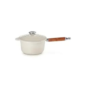 Кастрюля-сотейник Le Creuset из чугуна Ø18 см / 1,8 л, белая