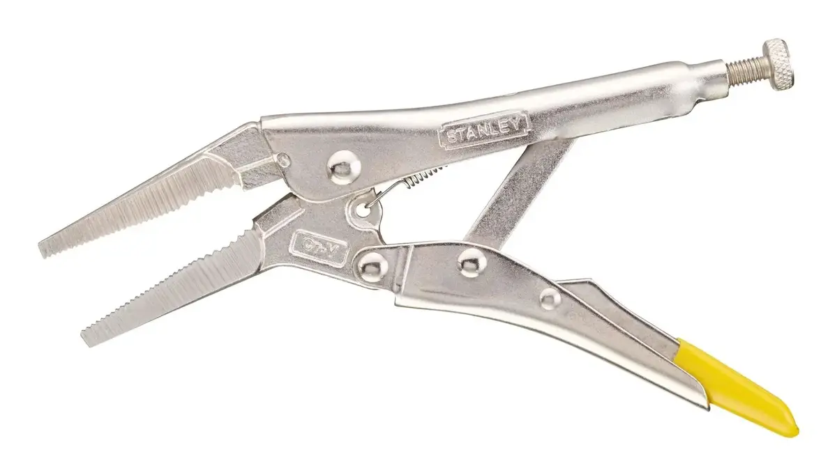 Long Nose Locking Pliers STANLEY 170 mm Photo 2