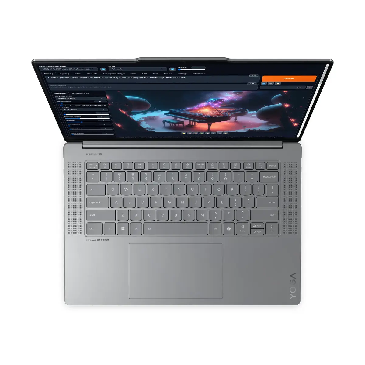 Lenovo Yoga Slim 7 15ILL9 Copilot+ portatīvais Photo 7