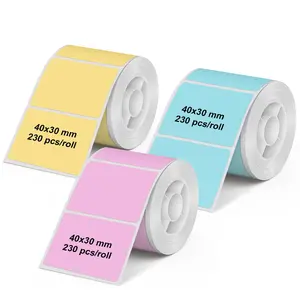 Self-adhesive printer labels Olympia 6323 — multicolour, 4 x 3 cm, 230 labels