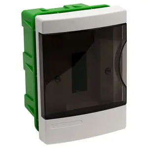 Sadales skapis PAWBOL Sadale Z/A 2 moduļi uz virsmas ar caurspīdīgām durvīm, IP40, 100×140×100 mm