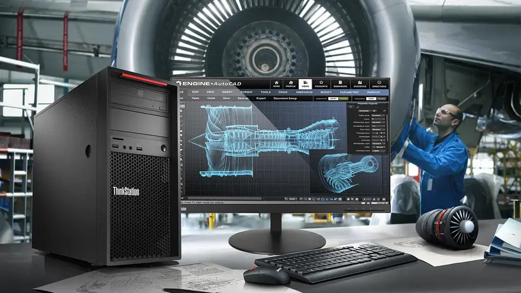 Lenovo ThinkStation P520c башенная рабочая станция Photo 2