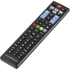 Tālvadības pults Vivanco VVREMOTEPHIL — IR bezvadu TV pults, saderīga ar Philips, pogu ievade