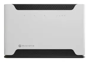 Wireless router MikroTik Chateau LTE7 — Dual-band 2.4/5 GHz, Wi‑Fi 5 (802.11ac), Gigabit Ethernet, 4G LTE (TDD/FDD), SIM slot, USB — Black/White