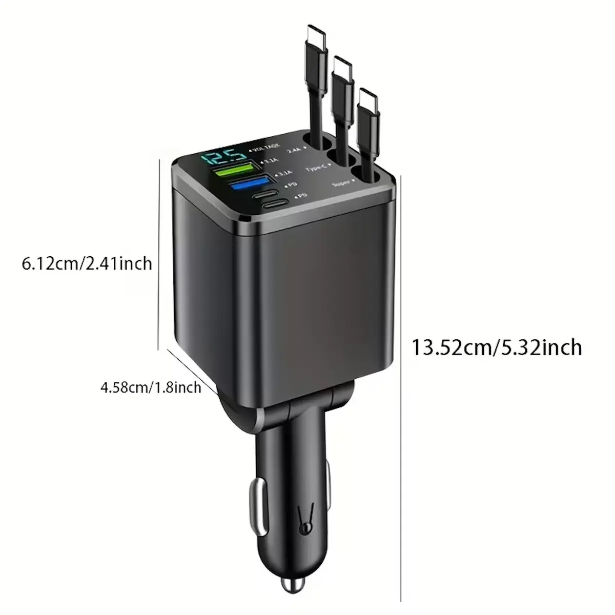 Car charger Riff M14 7in1 Photo 4