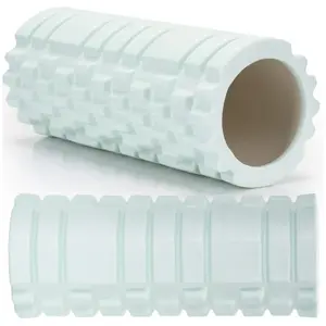 Masāžas rullis Springos ACT0031 sievietēm, EVA/PVC, 33×13.5 cm, vidēji ciets (50° Shore A), līdz 150 kg