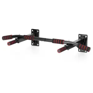 Wall-mounted pull-up bar Springos ACT0028 — steel, foam handles, max load 250 kg, width 92 cm