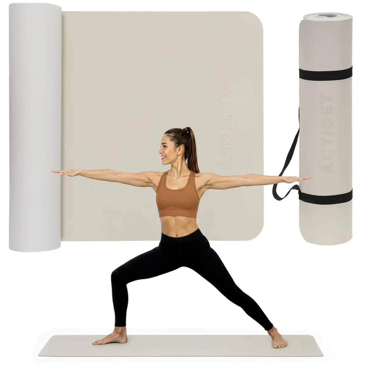 Springos ACT0025 exercise mat — 183×61 cm Photo 2