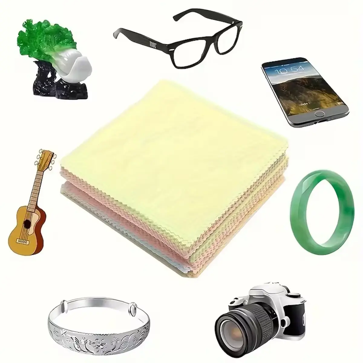 Riff Microfiber Cleaning Cloths RF-MICROFIBER/10 13x13 cm Photo 3
