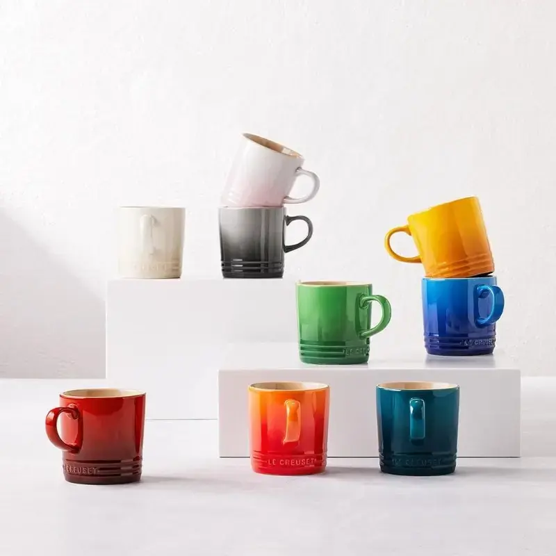 Le Creuset stoneware mugs set of 6 350 ml Photo 5