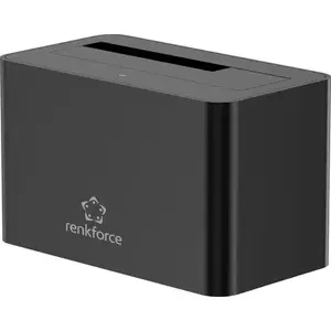 Doks Renkforce RF-DOCKING-02 USB-A (USB 3.0) SATA 6 Gb/s 1 ports 3.5" un 2.5" diskiem