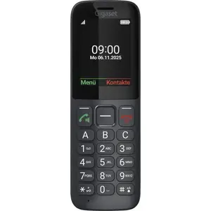 Gigaset Comfort 600 SIM bar phone 2.4" display, 240x320, 4G, Single SIM, 1000 mAh, 118 g, Black/Grey