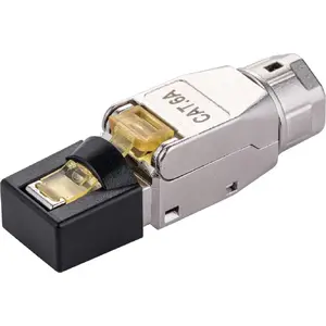 Shielded Cat.6A Field Plug VALUE tool-free with short screw (MPN 26.99.0374)