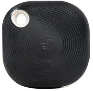 Smart wireless button Shelly Blu ZB Button Tough Black — Bluetooth and Zigbee battery-powered control, compact switch and dimmer