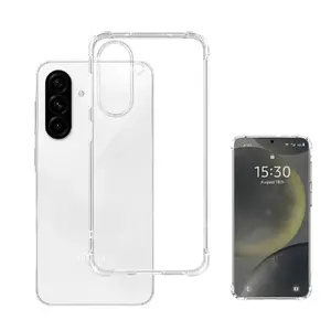 Mobile phone cover 4smarts 541755 for Samsung Galaxy A57 5G, transparent, fits 17 cm (6.7") screens