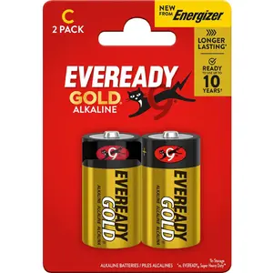 Батарейка Energizer Eveready Gold C — одноразовая батарея типа C