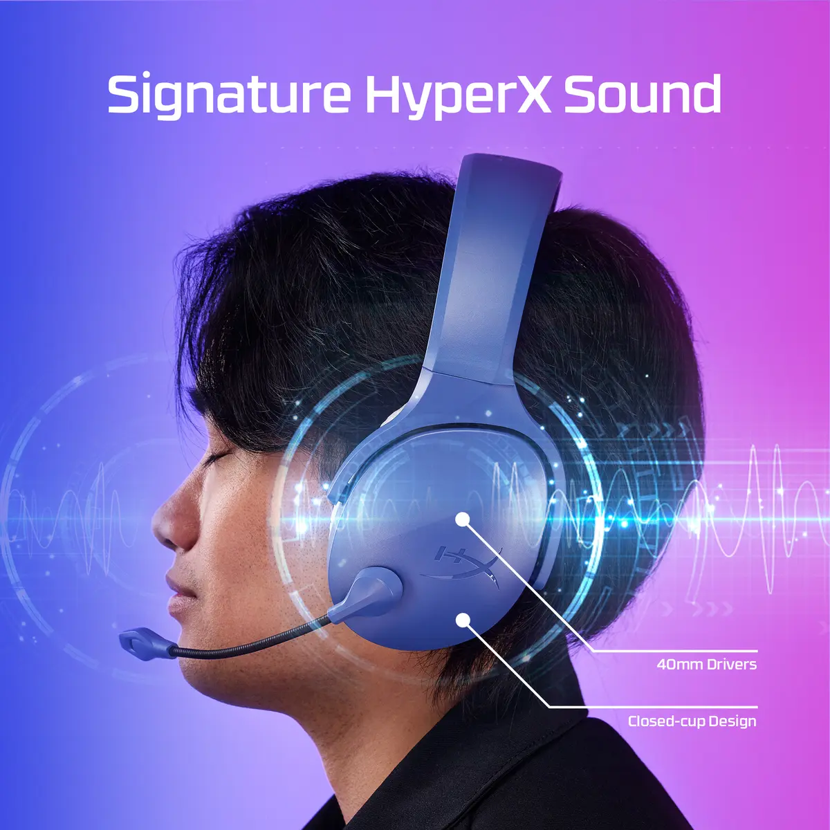 Беспроводная игровая гарнитура HP HyperX Cloud Jet Photo 2