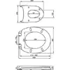 Toilet seat Fala 75467 Photo 11