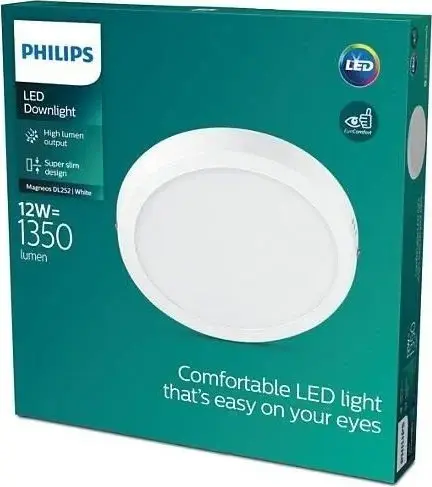 Griestu gaismeklis Philips Magneos 12W Photo 4