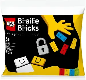 LEGO educational writing bricks set 30711 — tactile learning blocks for early handwriting and storytelling