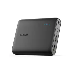 Пауэрбанк Anker PowerCore 13000 — 13 000 мАч, 2× USB-A, общий выход 3 А, черный