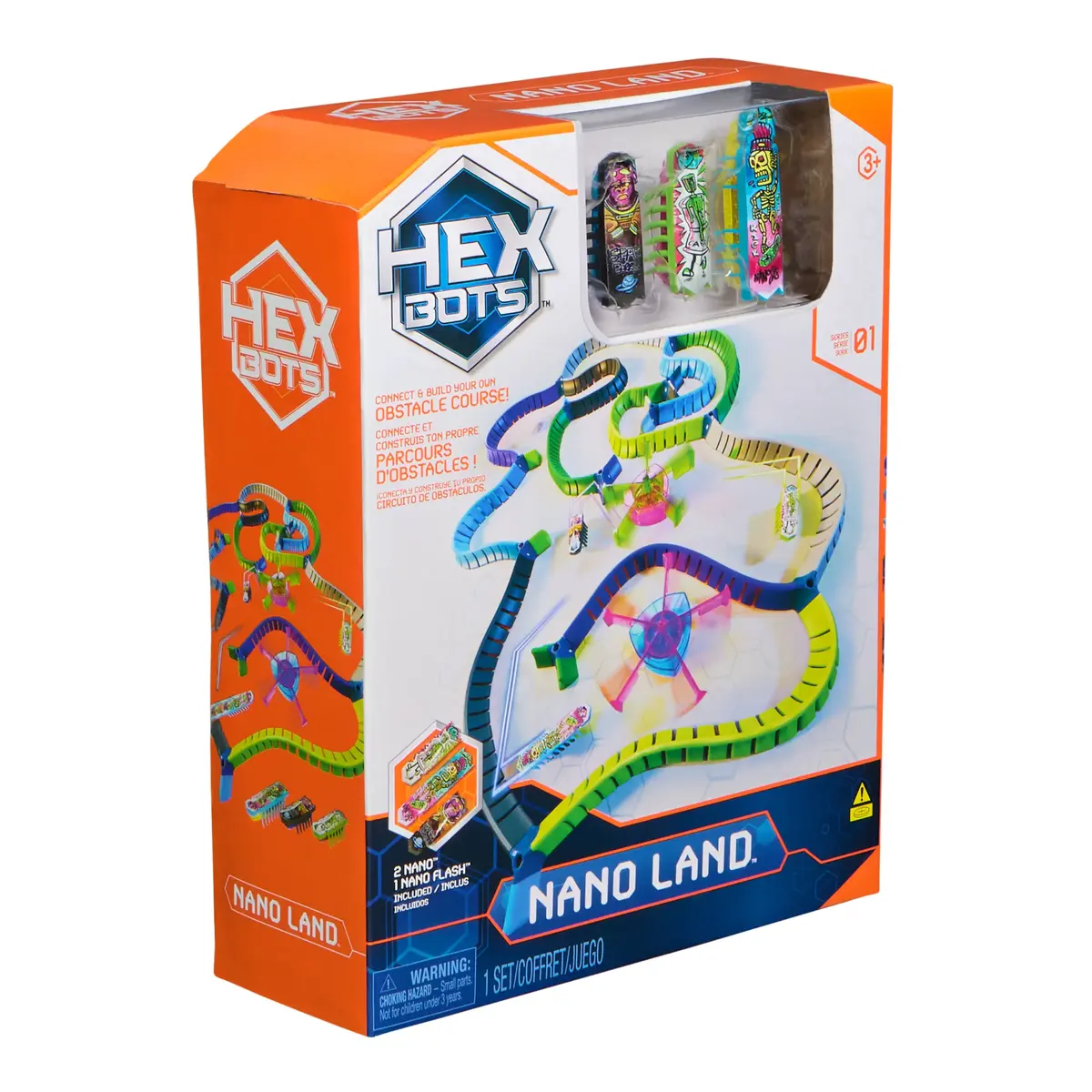 HexBug HEX BOTS Nano Land — игровой набор с 3 наноботами Photo 8