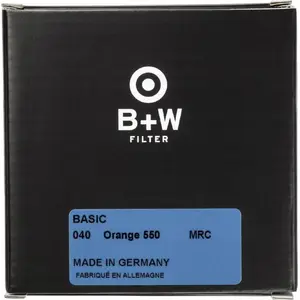 Фильтр B&W оранжевый Basic 040 Orange MRC 39 мм (модель 1102652)