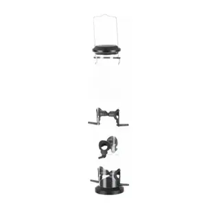 Putnu barotava Trixie 55636 — karājamā plastmasas, melna un caurspīdīga, augstums 480 mm