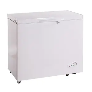 Chest freezer Ravanson ZM-170, white, 170 l, R600a, manual defrost, 1 basket, key lock