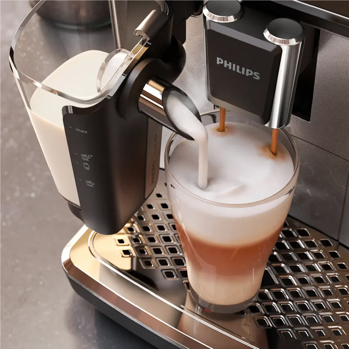 Philips CA6708/20 LatteGo milk system Photo 2