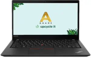 Ноутбук Upcycle IT Lenovo ThinkPad T14s Gen 1 Восстановленный A AMD Ryzen 5 PRO 4650U 14 дюймов Full HD 16 ГБ ОЗУ 256 ГБ SSD Windows 11 Pro Четкий