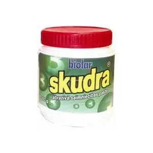 Abrazīva sārmaina mājsaimniecības pasta Skudra 35, tīrīšanas pasta stipriem netīrumiem un kaļķakmenim