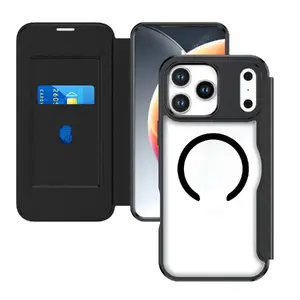 4smarts flip case for Apple iPhone 17 Pro Max — 17.5 cm (6.9") screen, Black