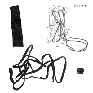 Carrying strap for mobile phone NOKIA CSE-30 (CSE30) — compatible with Nokia 5210, original black