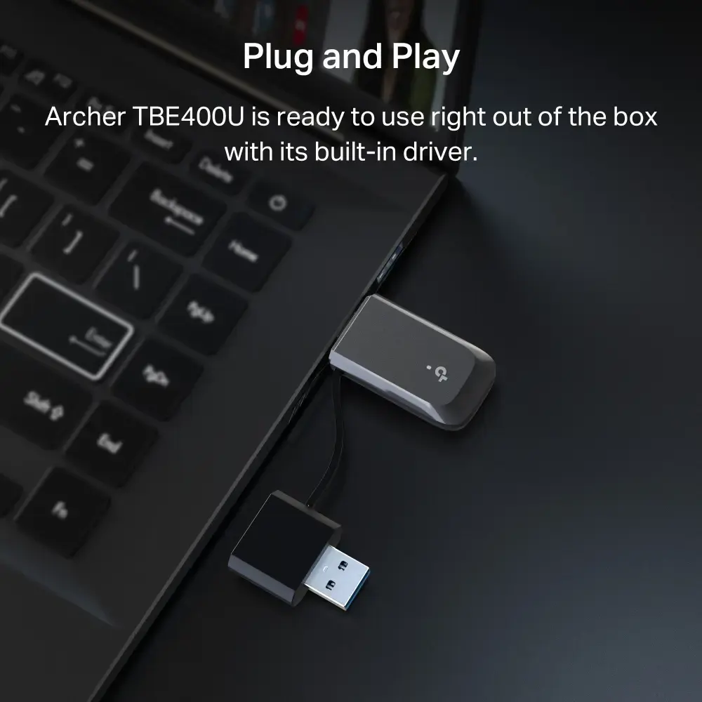 TP-LINK Archer TBE400U Wi‑Fi 7 USB Adapter Photo 10