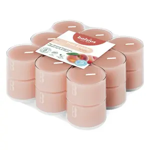 Bolsius tējas svecītes True Scents ar persiku aromātu, 18 gab.