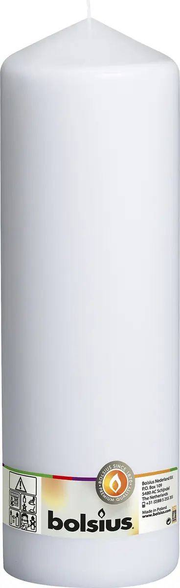 Cilindra svece bolsius Ø300×98 mm Photo 2