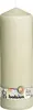 Cylinder wax candle Bolsius 300x100 mm Ivory Photo 3