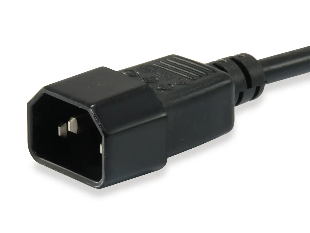 EQUIP Power Cord C13 to C14 1.5m Photo 2