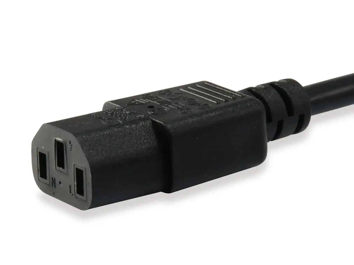 EQUIP Power Cord C13 to C14 1.5m Photo 3