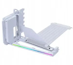 Vertical GPU mounting kit Lian Li G89.VG4-5-V4W.00 with PCIe 5.0 riser cable, white