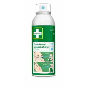Acu skalošanas pudele CEDERROTH 150 ml — avārijas acu skalošanas līdzeklis, pārnēsājams dozators