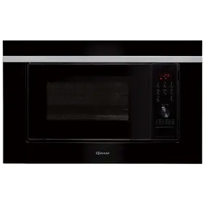 Iebūvējamā mikroviļņu krāsns GRAM IM 11611-90 X — 20 l, 700 W, melna, pogu un rotējoša vadība, iebūvēts displejs