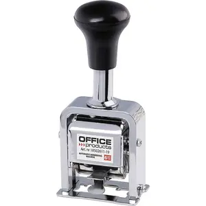 Счётчик чисел автоматический Office Products, 6 цифр, серебристый — 18502611-19