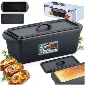 Cast Iron Covered Bread Baking Mold Vilde 35 cm, 3 L