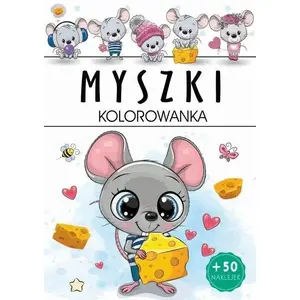 Coloring Book Arti — Arti Myszki. Kolorowanka (Polish children’s coloring book, illustrated pages)