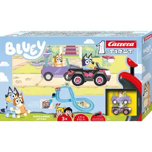 Inflatable Children's Play Pool CARRERA Bluey & Bingo Let's Go 2.9 m