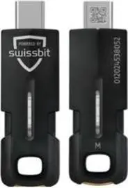 Drošības atslēga SWISSBIT iShield Key 2 FIDO2 MIFARE USB-C + NFC drošai autentifikācijai